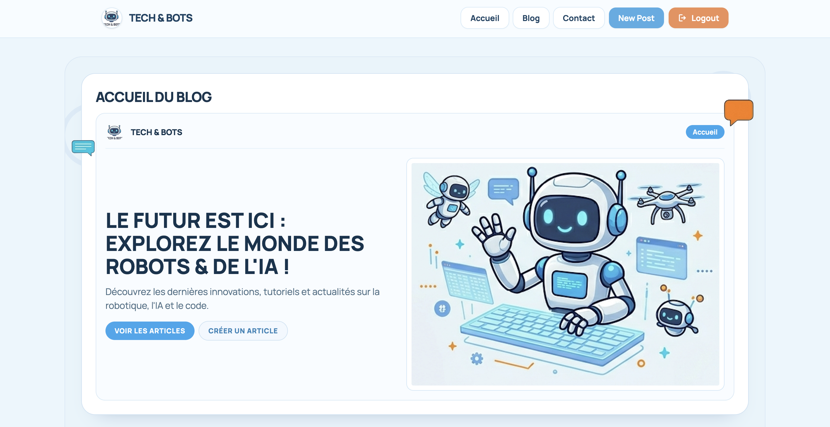 Blog Node.js et MongoDB